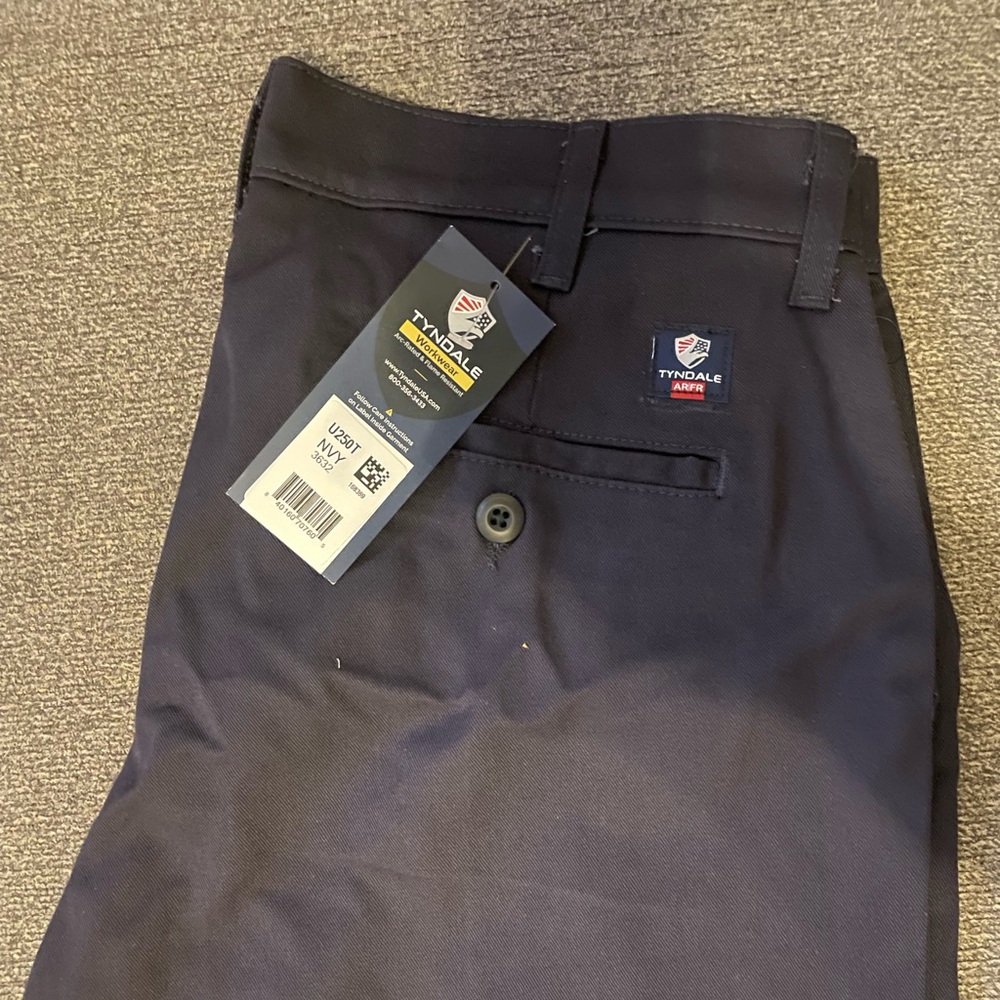 TYSDALE AR/FR WORK PANT 36x32 NAVY